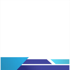 Obraz premium Geometric Header Footer