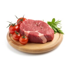Round Steak from the Beef Round. Generative AI
