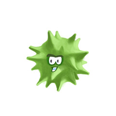 virus character illustration