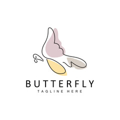 Butterfly Logo, Animal Design With Beautiful Wings, Decorative Animals, Product Brands