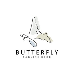 Butterfly Logo, Animal Design With Beautiful Wings, Decorative Animals, Product Brands