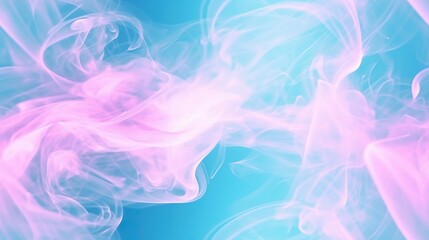 Obraz na płótnie Canvas Rauch, Dampf, Kachel, Kacheln, Kachelbar, Tileable, Tile, Nebel, Magischer Nebel, Pink, Blau Farbpartikel Textur malen abstrakter Hintergrund, generative AI