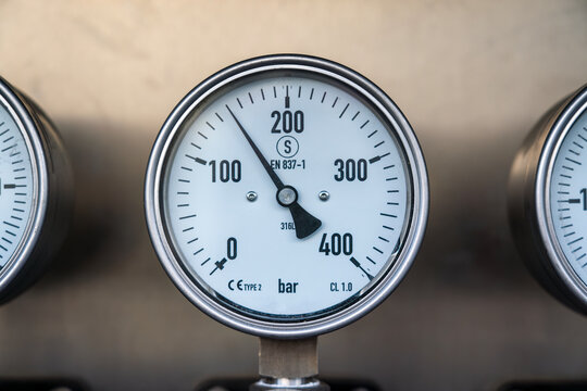 hydrogen manometer pressure indicator