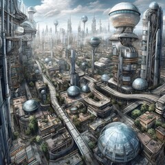 Elysium 2200: A Visionary AI-Driven Utopia of Sustainable Innovation