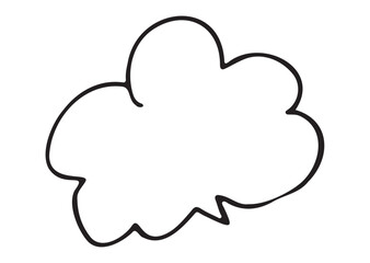 手書きのふきだし