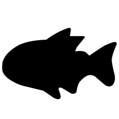 Salmon Fish Silhouette 