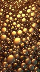 Abstract bubbles background made iwth generative ai