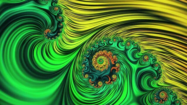 Abstract fractal motion