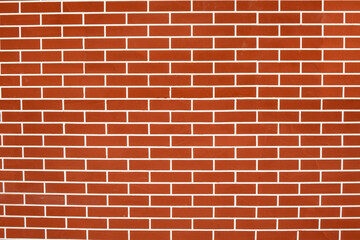 Red Brick Wall close up texture background