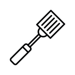spatula, icon, vector, illustration, design, logo, template, flat, collection