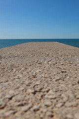 cement and sea