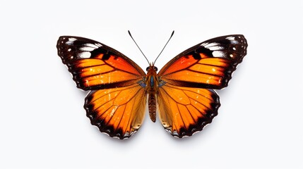 Fototapeta premium Wunderschöner Schmetterling, im Frühling, Isoliert, freigestellt, generative AI