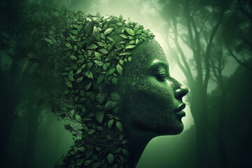 Nature's Harmony: Embracing the Green Ecosystem, Generative Ai
