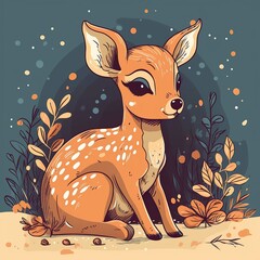 Cute Baby Deer