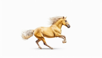 Obraz na płótnie Canvas Gorgeously majestic beautiful Horse, Golden Horse, Strong horse