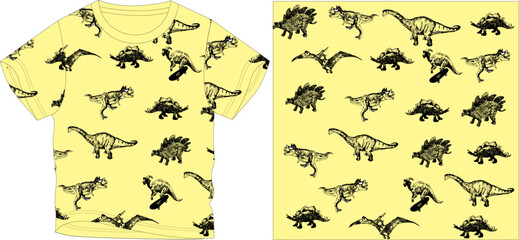 dino sour t shirt graphic design vector illustration digital file