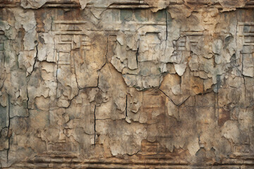 Fototapeta premium A close up of a cracked texture Generative AI 