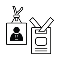 name tag, icon, vector, illustration, template, flat style, trendy, collection