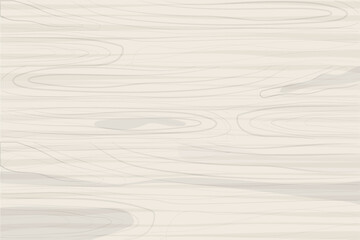 Obraz premium White plain wooden plank, desk, textured wall background, material in cartoon style. 