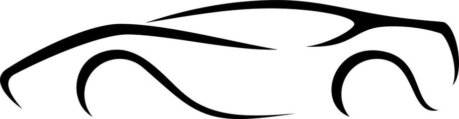 Sport Car PNG Illustration