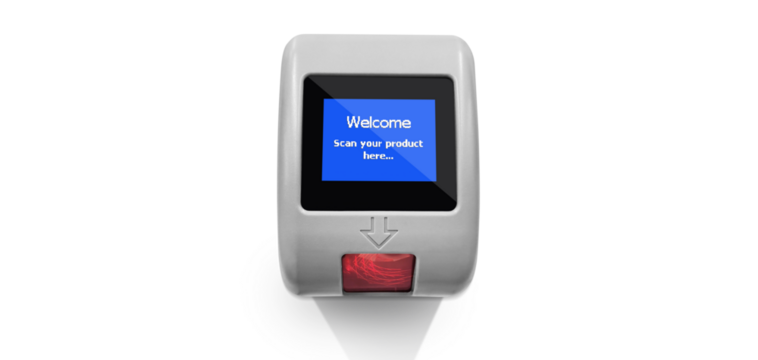 product price scanner in the supermarket PNG transparent