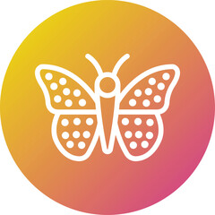 Butterfly Vector Icon Design Illustration