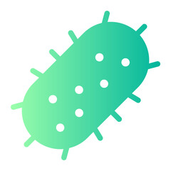 bacteria gradient icon