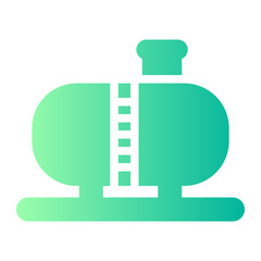 oil tank gradient icon