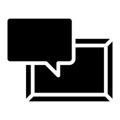 Fototapeta premium frame glyph 