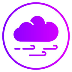 wind gradient icon