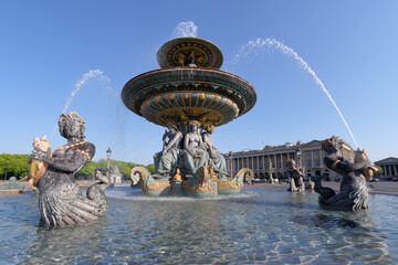 Fountain on Place de la Concorde