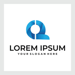 Initial Q Letter Logo Design Vector Template. Monogram and Creative Alphabet Q Letters icon Illustration.