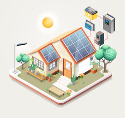 Smart-home-with-solar-panels