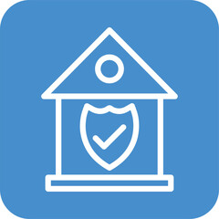 Home insurance Vector Icon Design Illustration