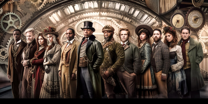 People of various appearances were generated by AI - generative ai