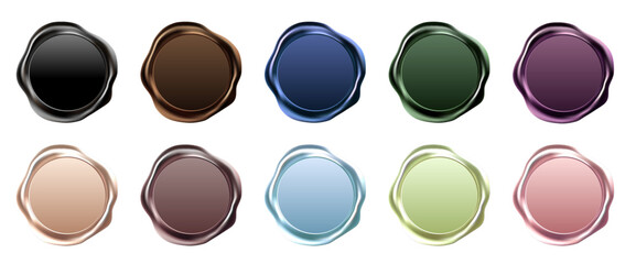 Luxurious sealing wax material