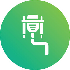 Vga Cable Vector Icon Design Illustration