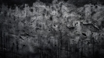 Fototapeta premium Photo concrete texture on dark wallpaper. Generative AI
