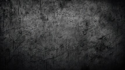 Fototapeta premium Photo concrete texture on dark wallpaper. Generative AI