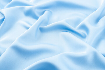 Obraz premium Spring-summer light-blue acetate satin