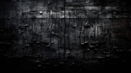 Fototapeta premium Photo concrete texture on dark wallpaper. Generative AI