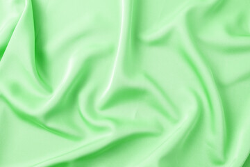 Spring and summer fruit green acetate satin fabric