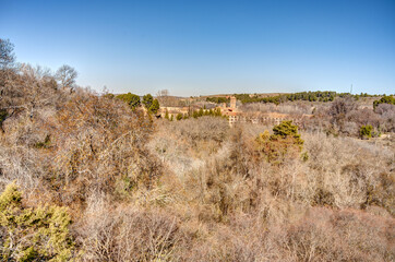 Monasterio de Piedra waterfall, HDR Image