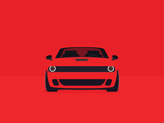 Vector illustration of a car