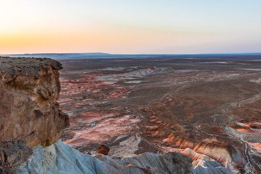 Yangykala canyon in the Balkan region, Turkmenistan.
