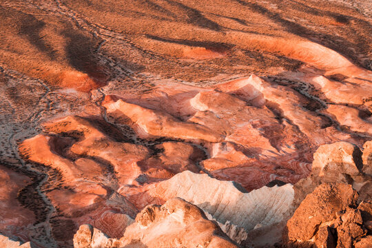 Yangykala canyon in the Balkan region, Turkmenistan.