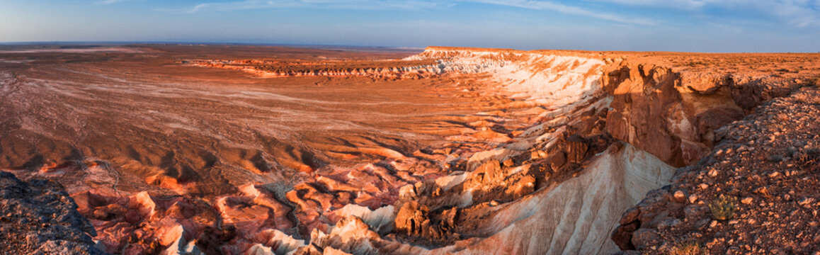Yangykala canyon in the Balkan region, Turkmenistan.