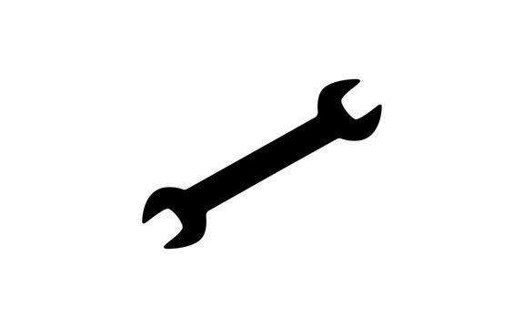 wrench icon construction tool for template