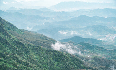 China Pingxiang Wugong Mountain Mountain Cloud Sea After Rain