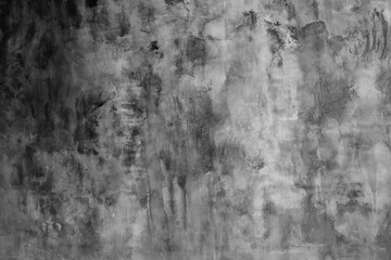 White spots on a black background. Abstract background of old flagstone in the grunge style. Overlay for your design with copy space. High quality photo